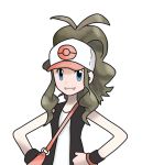  blue_eyes brown_hair hat nintendo pokemon pokemon_black_and_white touko_(pokemon) 