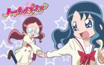  akita_neru_(artist) hanasaki_tsubomi heartcatch_pretty_cure! kurumi_erika glasses pretty_cure seifuku 