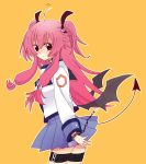  angel_beats! garter mirakururu seifuku tail wings yui_(angel_beats!) 