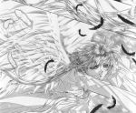  dress gap mogami_kyouko monochrome skip_beat wings 