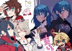  animal_ears black_coat black_hair blonde_hair blood blue_eyes blue_hair blush breasts byleth_(fire_emblem) byleth_eisner_(female) byleth_eisner_(male) cat_ears chest_jewel closed_eyes closed_mouth coat collarbone dual_persona fire_emblem fire_emblem:_three_houses fire_emblem_warriors fire_emblem_warriors:_three_hopes hair_ornament jacket kingdom_hearts_iv kirby kirby_(series) kirby_and_the_forgotten_land large_breasts long_hair looking_at_viewer medium_hair mio_(xenoblade) monado mugimugis multiple_girls noah_(xenoblade) open_mouth ponytail red_jacket riku_(kingdom_hearts) short_hair shulk_(xenoblade) simple_background smile sora_(kingdom_hearts) tank_top white_hair white_jacket white_tank_top xenoblade_chronicles xenoblade_chronicles_(series) yellow_eyes 
