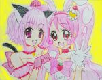  akepi cure_whip kirakira_precure_a_la_mode mew_ichigo momomiya_ichigo precure tokyo_mew_mew usami_ichika 