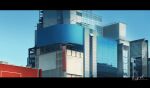  absurdres blue_sky building city cityscape commentary_request hakuurei_amano highres letterboxed no_humans original outdoors reflection scenery sky 