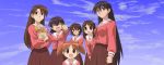  azumanga_daioh dualscreen kagura kasuga_ayumu mihama_chiyo mizuhara_koyomi sakaki takino_tomo 