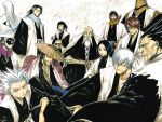  aizen_sousuke bleach hitsugaya_toushirou ichimaru_gin komamura_sajin kuchiki_byakuya kurotsuchi_mayuri kyoraku_shunsui soifon tousen_kaname ukitake_jyuushirou unohana_retsu yamamoto_genryuusai_shigekuni zaraki_kenpachi 