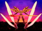  artist_request insect_wings large_res mecha sword weapon wings 