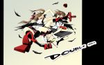  crosscounter double_spoiler fighting geta highres himekaidou_hatate kong_xian multiple_girls shameimaru_aya tengu-geta touhou wallpaper 