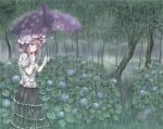  dress rain ryomo touhou tree umbrella yakumo_yukari 