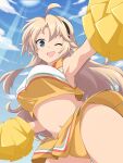  absurdres breasts cheerleader highres kohagura_ellen maruta_(denmasked) toji_no_miko 