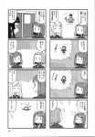  4koma daioki k-on! manga_time_kirara monochrome 