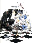  alice_in_wonderland aria_(circle) ciel_phantomhive crossover eyepatch kuroshitsuji male sebastian_michaelis shina_himetsuka trap 