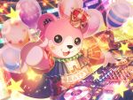  bang_dream! bear dress keyboard_(instrument) mascot michelle_(bang_dream!) smile 