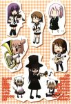  character_request kakifly manga_time_kirara trumpet tuba violin 