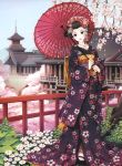  japanese_clothes kimono nardack oriental_umbrella original parasol umbrella 