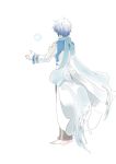  angel_wings barefoot blue highres kaito male mouri scarf vocaloid wings 