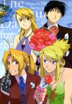  edward_elric fullmetal_alchemist riza_hawkeye roy_mustang tomioka_takashi winry_rockbell 