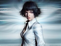  capcom cg devil_may_cry heterochromia lady realistic wallpaper 