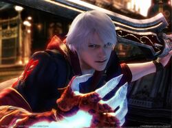  cg devil_may_cry male nero wallpaper watermark 