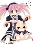  blue_eyes bunny doll hairband hanabana lolita_fashion pink_hair presea_combatir roses tales_of_(series) tales_of_symphonia twintails 