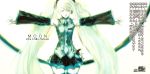   closed_eyes crease detached_sleeves hatsune_miku twintails vocaloid  