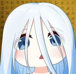 1girl long_hair open_mouth quancy triangle_mouth yu-gi-oh! yuu-gi-ou