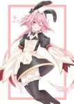 1boy ;q absurdres astolfo_(fate) astolfo_(saber)_(fate) astolfo_(saber)_(third_ascension)_(fate) black_bow black_bowtie black_gloves black_legwear black_ribbon bloomers bow bowtie commentary_request fate/grand_order fate_(series) gloves hair_intakes highres juliet_sleeves layered_skirt long_sleeves looking_at_viewer low_twintails machi_(fudr8288) male_focus multicolored_hair one_eye_closed otoko_no_ko pantyhose pink_hair puffy_sleeves rabbit ribbon skirt solo streaked_hair tongue tongue_out twintails underwear white_background white_hair wide_sleeves wing_collar 