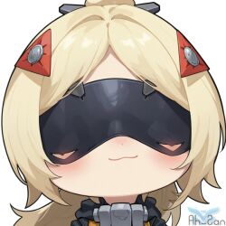  1girl ah_san long_hair smile trigger_(zenless_zone_zero) visor zenless_zone_zero 