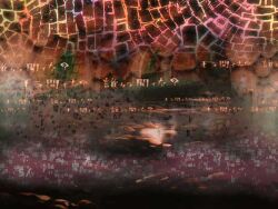  artist_request brick_wall ceiling_light dark fog game_cg indoors light_rays magia_record:_mahou_shoujo_madoka_magica_gaiden mahou_shoujo_madoka_magica no_humans official_art rock scenery sewer stream witch&#039;s_labyrinth 