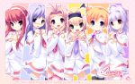  chime_milhawks lime_luna_oaklane mariafia_chiffonese mintia_mimitte_midimu prim_rina_oaklane primary_~magical★trouble★scramble~ rikuou_hinana seifuku skyfish tsurugi_hagane wallpaper 