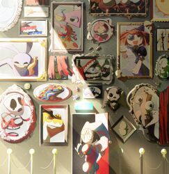  :d animal_ears asymmetrical_eyes asymmetrical_gloves blue_eyes blue_gloves bow brown_hair bubble_(the_amazing_digital_circus) button_eyes buttons caine_(the_amazing_digital_circus) chess_piece colored_sclera colored_teeth comedy_and_tragedy_masks crocodile_boy dentures detached_eyes door dress everyone fur-trimmed_robe fur_trim gangle_(the_amazing_digital_circus) ghost gloink_(the_amazing_digital_circus) gloves grin gummigoo hair_bow hat hat_bell heterochromia highres jax_(the_amazing_digital_circus) jester jester_cap jester_costume kaufmo_(the_amazing_digital_circus) king_(chess) kinger_(the_amazing_digital_circus) mannequin_(the_amazing_digital_circus) mask mismatched_eyes mismatched_gloves monster moon_(the_amazing_digital_circus) multicolored_eyes multicolored_hat multiple_boys multiple_girls open_mouth orbsman overalls pink_dress pink_eyes pink_hair pink_overalls pomni_(the_amazing_digital_circus) portrait_(object) princess_loolilalu_(the_amazing_digital_circus) puffy_short_sleeves puffy_sleeves purple_bow purple_dress rabbit_boy rabbit_ears ragatha_(the_amazing_digital_circus) red_gloves red_hair red_hat red_ribbon ribbon right_gla_s robe sharp_teeth short_hair short_sleeves smile striped_clothes striped_headwear sun_(the_amazing_digital_circus) sunlight teeth the_amazing_digital_circus triangle_nose two-tone_eyes vertical-striped_bodysuit vertical-striped_clothes vertical-striped_headwear white_gloves yellow_gloves yellow_sclera yellow_teeth zooble_(the_amazing_digital_circus) 