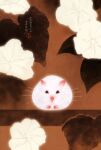  animal animal_focus faux_traditional_media flower hamster highres no_humans original otamashimai 