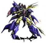  1boy aircraft airplane armor asymmetrical_arms conehead decepticon dirge_(transformers) dual_wielding fighter_jet full_body holding jet marble-v mecha military military_vehicle polearm transformers transformers:_revenge_of_the_fallen transformers_(live_action) trident weapon wings 
