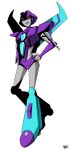  1girl alien panties purple_panties red_eyes robot slipstream_(transformers) solo transformers transformers_animated underwear uwall white_background wings 