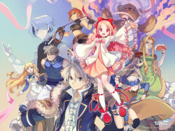  ahoge anais_del_caril apron artist_request bad_source bare_shoulders belt bike_shorts black_cross_tie black_gloves black_shirt black_shorts black_vest blonde_hair blue_bodysuit blue_boots blue_bow blue_dress blue_eyes blue_hair blue_headband blue_jacket blue_shirt blue_socks blunt_bangs blush bodysuit boots bow braid breasts brown_belt brown_coat cape center_frills choker clenched_hand cloe_da_pontina closed_eyes closed_mouth clouds coat coat_bow coat_on_shoulders colorful colorful_background combat_knife covered_pectorals crop_top cropped_shirt cross-laced_clothes cross-laced_top cross_tie crossed_belts detached_sleeves dress drill_hair drill_sidelocks earrings footwear_ribbon frilled_dress frilled_sleeves frills full_body fur-trimmed_coat fur_trim gloves green_dress green_eyes green_hairband grey_eyes grey_hair hair_between_eyes hair_bow hair_intakes hair_tie hairband hand_fan hand_on_own_hip headband high_collar highres holding holding_fan holding_whip jacket jewelry joshua_von_arnim knee_blush kneehighs knees_together_feet_apart knife lace-trimmed_petticoat lace-up_boots lanziee_rozen_kranz lapels lips lipstick long_dress long_hair long_sidelocks long_sleeves looking_at_another looking_at_viewer low-braided_long_hair low-tied_long_hair makeup medium_breasts midriff mila_nebraska muscular muscular_male narrow_waist navel nayatrei necklace nexon nose notched_lapels official_art official_wallpaper open_hands open_mouth pale_skin pants parted_bangs pectorals petticoat pink_bow pink_dress pink_eyes pink_ribbon popped_collar purple_bow purple_hair red_bow red_cape red_eyes red_lips red_shoes ribbon ribbon-trimmed_socks ribbon_trim second-party_source shirt shoes short_dress shorts sidelocks single_braid skull_earrings skull_necklace sleeve_cuffs sleeveless sleeveless_dress sleeveless_shirt smile socks star_(sky) strapless strapless_dress studded_belt stuffed_animal stuffed_toy swept_bangs tales_weaver teddy_bear teeth tichiel_juspian turtleneck turtleneck_shirt twin_braids upper_body upper_teeth_only very_long_hair very_long_sidelocks vest waistcoat wavy_hair weapon whip white_apron white_choker white_coat white_gloves white_hair white_pants white_shirt white_sleeves wide_sleeves 