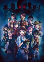   :o aesop_carl ascot bird black_gloves black_hair black_shirt black_veil blindfold blonde_hair blue_eyes blue_gloves blue_hat brown_gloves brown_hair cane cloak closed_eyes eli_clark emily_dyer emma_woods facial_mark floating_hair freckles glasses gloves glowing glowing_eyes green_hat grey_hair hair_intakes hat helena_adams highres holding holding_cane hood hood_up hooded_cloak identity_v jack_(identity_v) joseph_desaulniers leo_beck looking_ahead looking_at_viewer looking_down low_ponytail lucky_guy mask medium_hair michiko_(identity_v) mouth_mask naib_subedar naib_subedar_(spring_hands) norton_campbell owl pink_eyes pink_lips ponytail red_eyes scar scar_on_face see-through_clothes see-through_veil shirt short_hair smile straw_hat tennensui_(midorinokaibutu4500) thigh_strap toolbox tracy_reznik veil vera_nair vera_nair_(fatal_affection) white_gloves white_shirt yellow_ascot yellow_eyes yidhra_(identity_v)