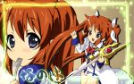  467 k-on! mahou_shoujo_lyrical_nanoha mahou_shoujo_lyrical_nanoha_strikers parody takamachi_nanoha wallpaper 