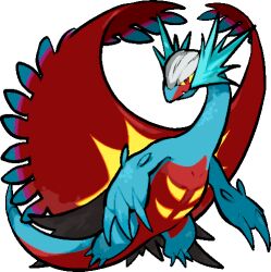  animal_focus claws closed_mouth colored_sclera commentary_request dragon dragon_wings fang full_body kawaanago lowres no_humans pokemon pokemon_(creature) pokemon_focus red_eyes roaring_moon solo transparent_background v-shaped_eyes wings yellow_sclera 