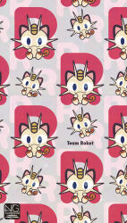  :3 animal_focus cat closed_mouth coin gold highres koban_(gold) meme_(sleepsheep) meowth pokemon pokemon_(anime) pokemon_(classic_anime) pokemon_(creature) pokemon_focus tail team_rocket whiskers 