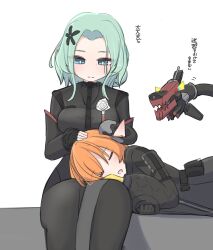 isolde_(zenless_zone_zero) long_hair magus_(zenless_zone_zero) multiple_girls orphie_(zenless_zone_zero) orphie_magnusson zenless_zone_zero