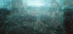  building city cityscape clouds commentary fantasy highres no_humans original scenery sky skyscraper tagme yukibana_(synth7600) 