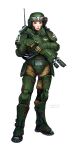  armor cadia camouflage girl gun hellgun imperial_guard kano-kun kasrkin military rifle soldier warhammer_40k weapon 