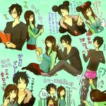  cosplay disney durarara!! mickey_mouse mickey_mouse_(cosplay) minnie_mouse minnie_mouse_(cosplay) orihara_izaya tobibakko translation_request yagiri_namie 