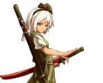  hairband katana konpaku_youmu shiba_murashouji solo sword touhou weapon white_hair 