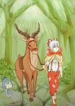  cirno fujiwara_no_mokou ghibli hikimaru kodama mononoke_hime parody touhou yakuru 