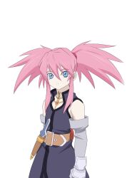  1girl artist_request belt black_trim blue_eyes chest_jewel closed_mouth coat commentary cowboy_shot dagger elbow_gloves game_cg gem gloves grey_coat grey_gloves knife long_hair looking_at_viewer official_art pink_hair presea_combatir purple_coat red_gem sheath sheathed sleeveless sleeveless_coat solo standing tales_of_(series) tales_of_asteria tales_of_symphonia third-party_source transparent_background twintails weapon 