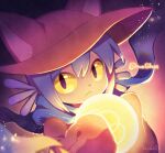  ambiguous_gender animal_ears blue_hair cat cat_ears closed_mouth hat light_bulb niko_(oneshot) nyanbinary oneshot_(game) scarf shimabo tunic whiskers yellow_eyes 
