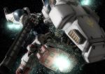  gundam gundam_0083 gundam_gp-02_physalis lowres mecha realistic robographer shield solo space star weapon 