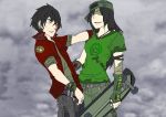  avatar_the_last_airbender big_breasts black_hair love scar tall toph_bei_fong zuko 