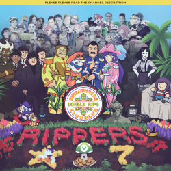  6+boys 6+girls album_cover_redraw among_us avengers:_infinity_war avengers_(series) big_chungus_(meme) character_request copyright_request cosplay crazy_frog crazy_frog_(character) crewmate_(among_us) derivative_work doki_doki_literature_club donkey_kong doug_walker felix_the_cat felix_the_cat_(series) five_nights_at_freddy's fred_flintstone freddy_fazbear gadget george_harrison george_harrison_(cosplay) grand_dad heinz_doofenshmirtz hh_(hhgregg) hhgregg highres inspector_gadget john_lennon john_lennon_(cosplay) kirby kirby_(series) knuckles_the_echidna larryinc64 lazytown love_live! luigi mario marvel mega_man_(classic) mega_man_(series) mega_man_2 meme monika_(doki_doki_literature_club) mother_(series) mother_2 multiple_boys multiple_girls ness_(mother_2) nostalgia_critic paul_mccartney paul_mccartney_(cosplay) phineas_and_ferb photo_inset psy real_life rick_astley ringo_starr ringo_starr_(cosplay) robbie_rotten sans_(undertale) sgt_pepper's_lonely_hearts_club_band siivagunner silvagunner smol_nozomi snoop_dogg sonic_(series) steve_harvey super_mario_bros. takeuchi_mariya thanos the_beatles the_flintstones the_super_mario_bros._super_show! tojo_nozomi undertale utdr_(toby_fox) vinesauce vinny_(vinesauce) weird_al_yankovic wood_man 