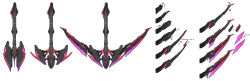  axe battle_axe commentary_request double-sided_axe guitar highres instrument machine reference_sheet rochs0010712504 simple_background starward weapon weapon_focus 